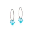 Blomdahl Bicone Earrings Titanium 15-1247-05