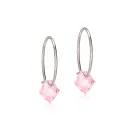 Blomdahl Bicone Earrings Titanium 15-1247-24