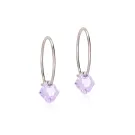 Blomdahl Bicone Earrings Titanium 15-1247-26