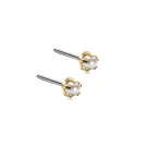 Blomdahl Tiffany Pearl Earrings Titanium 15-1303-59