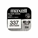 Maxell 337 Cell Battery 1 pcs. SR416SW-M