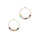 ANNI LU Golden Alaia Earrings Goldplated Brass 201-30-11