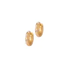 ANNI LU Gem in a Hoop Earrings Goldplated Brass 201-30-38