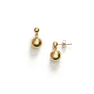 ANNI LU Tropicana Earrings Goldplated Stainless Steel 232-30-66