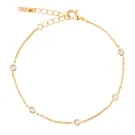 Sparv Room Key Bracelet Goldplated Brass 2390101
