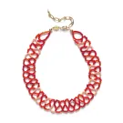 ANNI LU Tattoo Choker Necklace Goldplated Brass 241-20-48