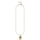 ANNI LU Golden Pebble Necklace Goldplated Brass 241-20-52