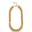 ANNI LU Hi Ho Necklace Goldplated Brass 252-20-34