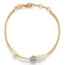 ANNI LU Bluebell Bloom Bracelet Goldplated Brass 261-10-05
