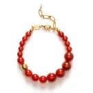 ANNI LU Float Bracelet Goldplated Brass 261-10-10