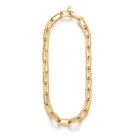 ANNI LU Golden Link Necklace Goldplated Brass 261-20-41