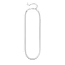 ANNI LU Snake Charmer Necklace Silverplated Brass 261-20-77
