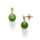 ANNI LU Ball Earrings Goldplated Brass 261-30-56