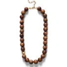 ANNI LU Woody Necklace Wood 262-20-38