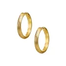 ANNI LU Golden Deco Earrings Goldplated Brass 262-30-59