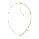 Calvin Klein SCULPTURED DROPS Necklace Goldplated Stainless Steel 35000081