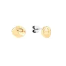 Calvin Klein MOLTEN PEBBLE Earrings Goldplated Stainless Steel 35000117