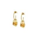Hasla Combined Earrings Goldplated Silver 3913G0008