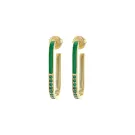 Hasla Flash Earrings Goldplated Silver 3982G0006