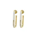 Hasla Flash Earrings Goldplated Silver 3982G0014