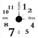 XII DIY Unique Wall clock KXD0022