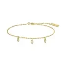 Ania Haie Sparkling Triple Station Bracelet Silver B066-02G