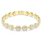 Swarovski Una Angelic Tennis Bracelet Metal Goldplated 5505469