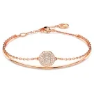 Swarovski Sublima Bangle Bracelet Metal Rosegoldplated 5683452