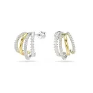 Swarovski Hyperbola Hoop Earrings Metal 5689718