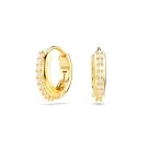 Swarovski Matrix Hoop Earrings Metal Goldplated 5697228