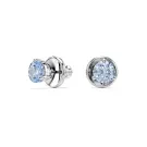 Swarovski Solitaire Stud Earrings Metal Silverplated 5725002