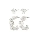 Pilgrim ZHURI i 2-in-1 Earrings Stainless Steel 652436013