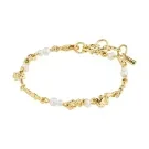 Pilgrim SLOAN Pearl Bracelet Goldplated Stainless Steel 692512002