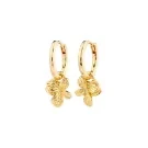 Pilgrim CHARMAINE Hoop Earrings Goldplated Stainless Steel 692512043