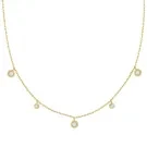 Ania Haie Kyoto Opal Station Necklace Silver N064-03G