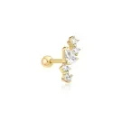 Ania Haie Constellastion Barbell Earring Single Silver E070-10G