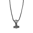 Auxere Thors Hammer Necklace Stainless Steel KXD0285