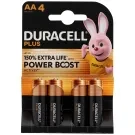 Battery Duracell AA / LR06 Battery 4 Pcs. 11044173