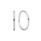 Avilé Jewelry Medium Hoops Earrings Silver AJ-B1-20-S