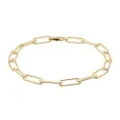 Avilé Jewelry Chain Bracelet Goldplated Silver AJ-B12-GP