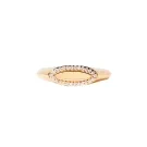 PDPAOLA Lace Stamp Ring Goldplated Silver AN01-629