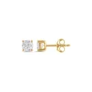 Alier Studio Aura Diamond Studs Earrings Gold 0,50 ct. AS013