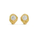 Alier Studio Muse Diamond Studs Earrings Gold 0,64 ct. AS015