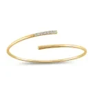 Alier Studio Luna Diamond Bangle Bracelet Gold 0,33 ct. AS023
