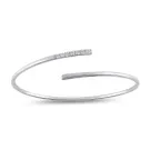 Alier Studio Luna Diamond Bangle Bracelet White gold 0,33 ct. AS024