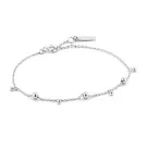 Ania Haie Modern Drop Balls Bracelet Silver B002-03H