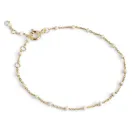 Enamel Lola Daisy Bracelet Goldplated Silver B66G_2-2