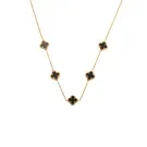 SKØR Clove Black Necklace Stainless Steel SK0020