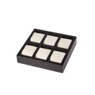 Ditur Clock Tray 6 Watches Wood KXD0641