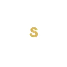 IX Studios Letter Earring Single Goldplated Silver DMB0352SGD